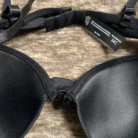 💚2 for $25 NWOT Rene Rofe bra. Classic black. Smoothing & lightly padded - Picture 3 of 7